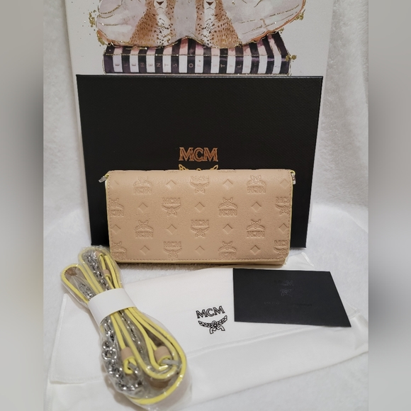 MCM Handbags - NIB MCM Klara 💯 Authentic Leather Phone Crossbody Bag